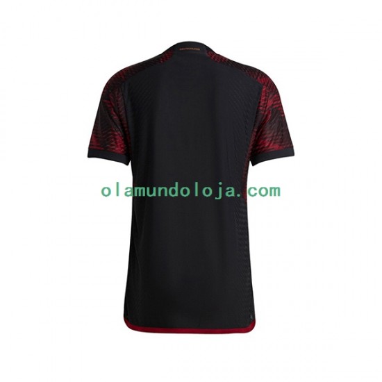 Camisola Alemanha Homem Equipamento Segundo Copa do Mundo 2022 Manga Curta